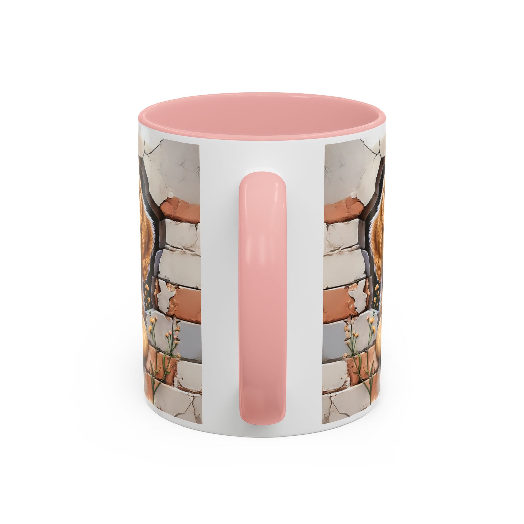 Cute Dog Accent Coffee Mug - Perfect Gift for Pet Lovers, Animal Lovers, Home Decor, Coffee Lovers, Unique Kitchenware