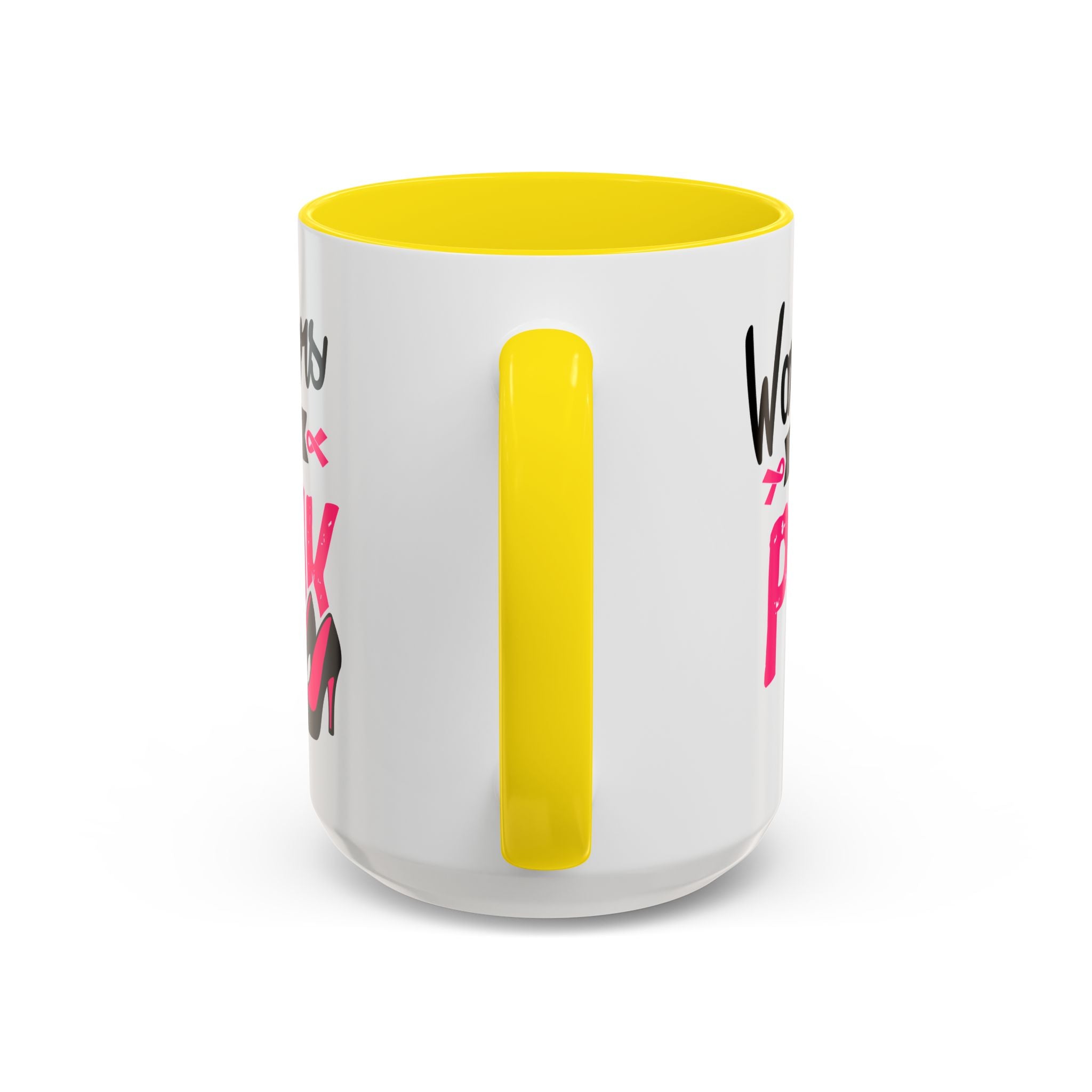 Breast Cancer Awareness Coffee Mug, Inspirational Gift, Warrior Mug, Pink Ribbon Awareness, Supportive Beverage Cup