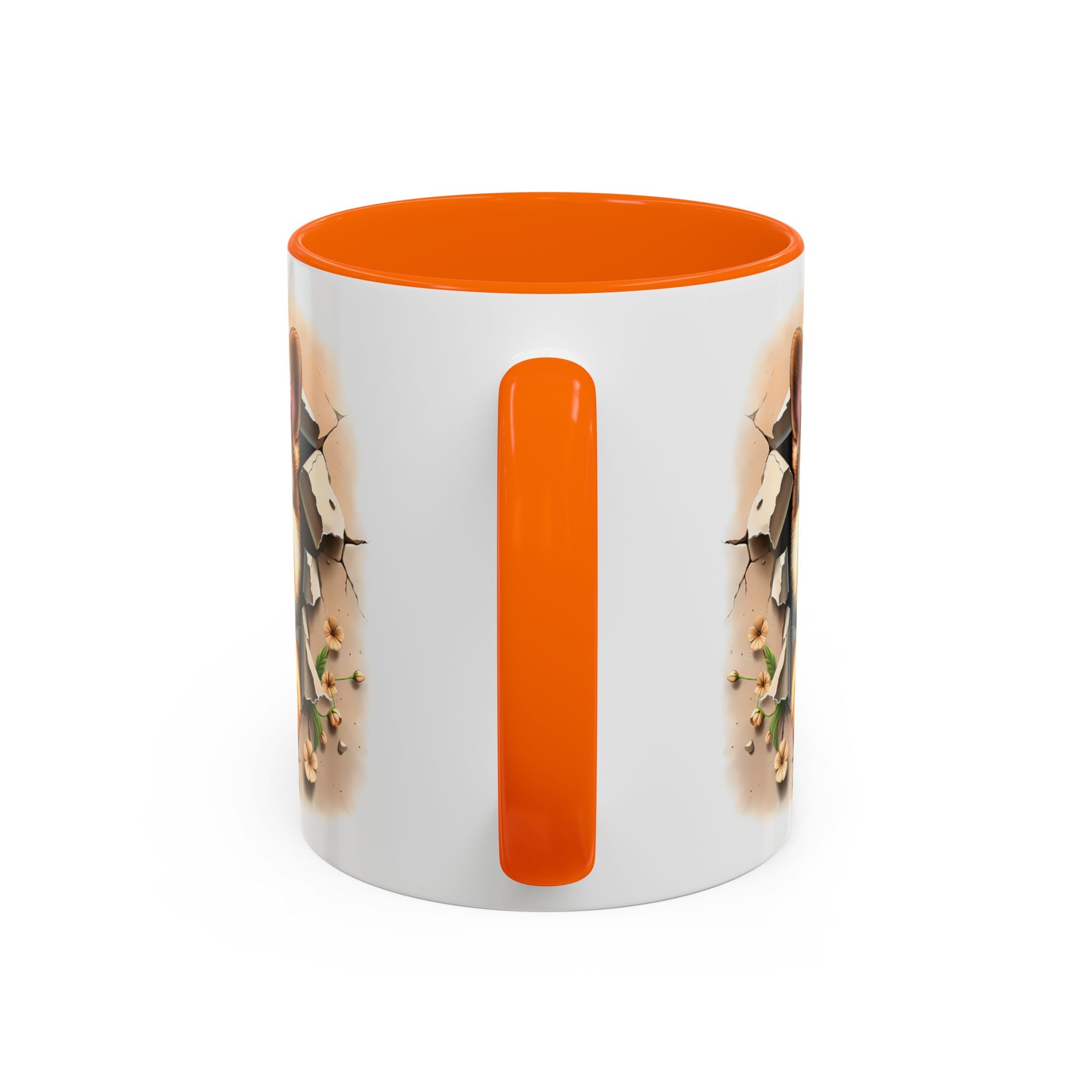 German Shepherd Accent Coffee Mug | Dog Lover Gift, Tasty Hot Beverage Cup, Pet Themed Kitchenware, Animal Adoption Cup, Unique Pet Gift