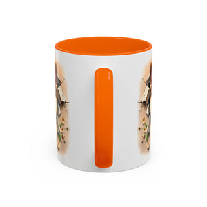 German Shepherd Accent Coffee Mug | Dog Lover Gift, Tasty Hot Beverage Cup, Pet Themed Kitchenware, Animal Adoption Cup, Unique Pet Gift