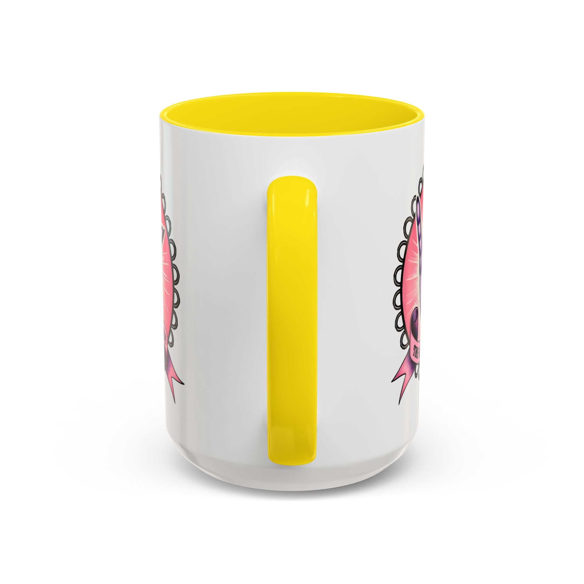 Rock 'n' Roll Accent Coffee Mug - Perfect for Music Lovers, Gift for Her, Unique Office Mug, Fun Coffee Cup, Empowering Gift Idea