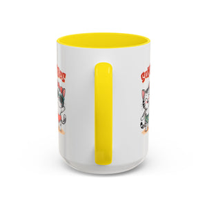 Summer Vibes Cat Coffee Mug - Fun Accent Mug for Cat Lovers