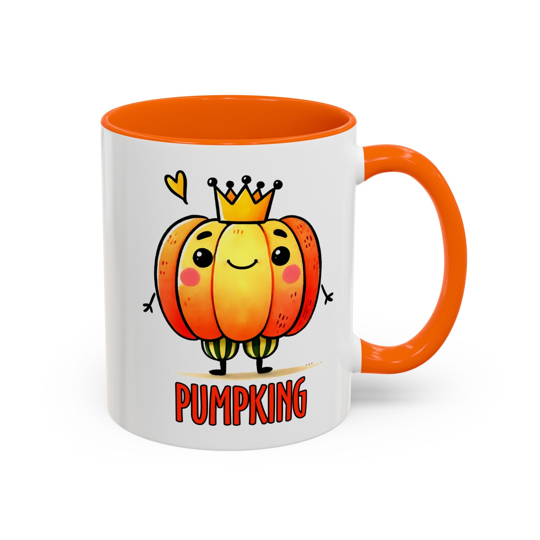 Pumpkin King Coffee Mug, Cute Mug for Fall, Halloween Decor, Gift for Pumpkin Lovers, Funny Holiday Mug, Fun Kitchenware