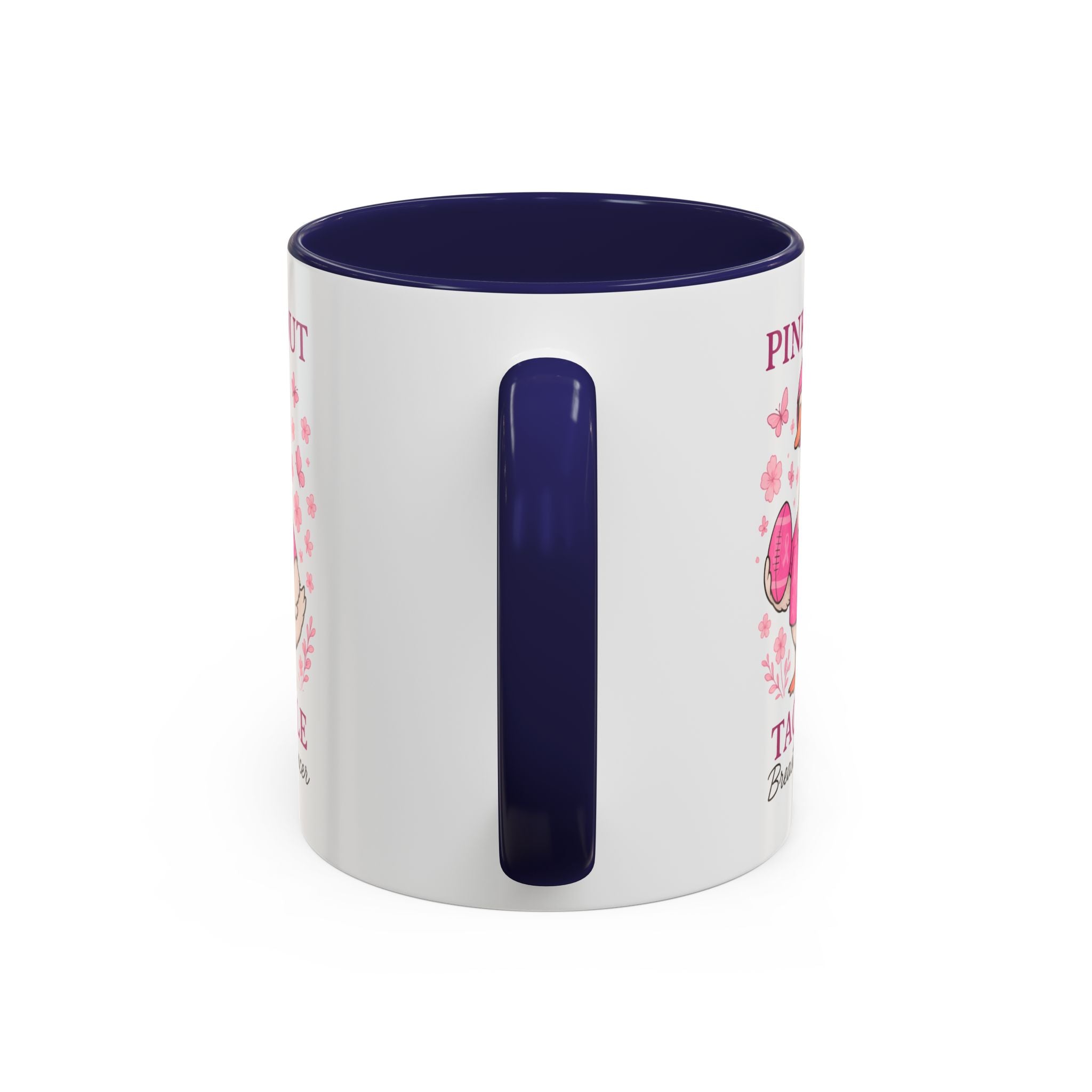 Breast Cancer Awareness Coffee Mug, Pink Out Tackle Duck Design, Supportive Gift for Fighters & Survivors, Cheerful Office Decor, [...]