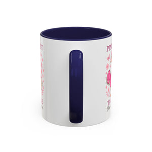 Breast Cancer Awareness Coffee Mug, Pink Out Tackle Duck Design, Supportive Gift for Fighters & Survivors, Cheerful Office Decor, [...]