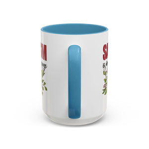 Sarcasm Coffee Mug - 11/15oz Floral Design, Perfect for Coffee Lovers