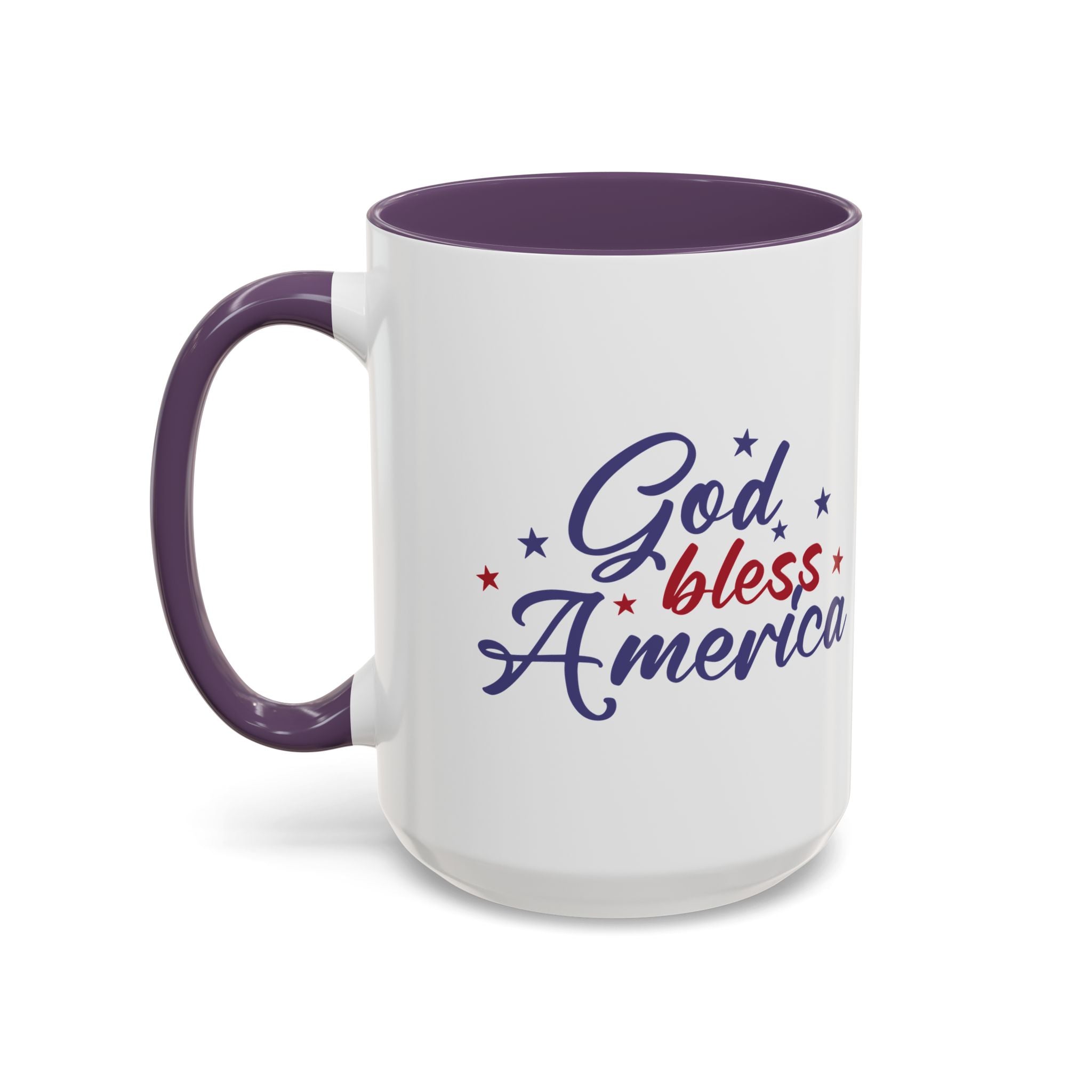 Patriotic Coffee Mug - God Bless America Design