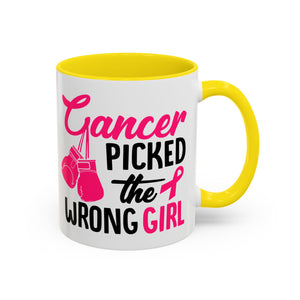 Empowering Cancer Warrior Mug, Coffee Cup for Fighters, Supportive Gift for Cancer Survivors, Inspiration for Awareness Events, [...]