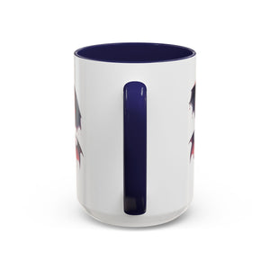 Gothic vampire girl  horror art Accent Coffee Mug (11, 15oz)