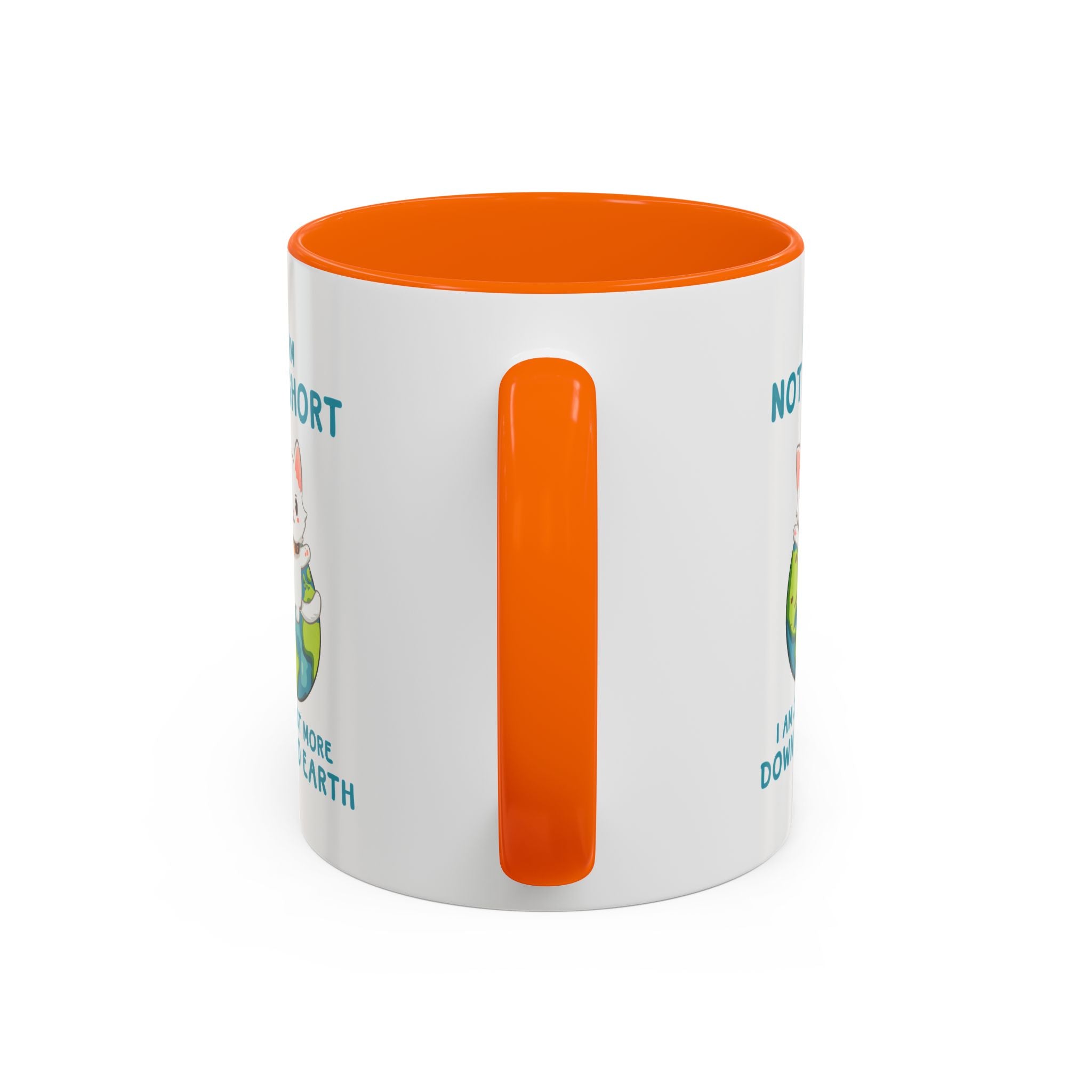 Cute Down to Earth Cat Coffee Mug - Perfect Gift for Cat Lovers
