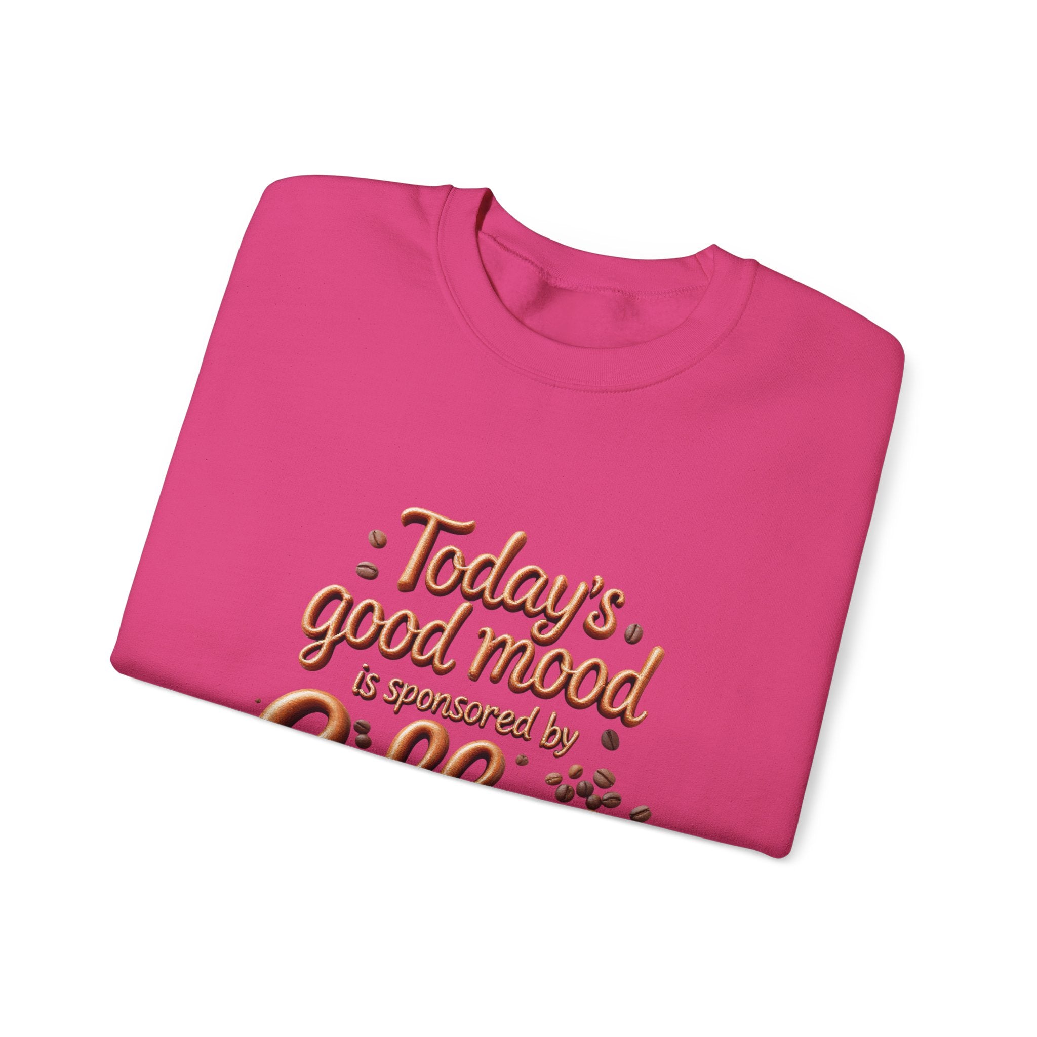 Coffee Mood Crewneck Sweatshirt - Cozy Gift for Coffee Lovers, Perfect for Birthdays, Holidays, Casual Days, Comfortable Wear