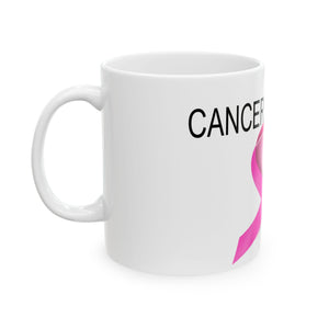 Cancer sucks coffee  Mug  awareness