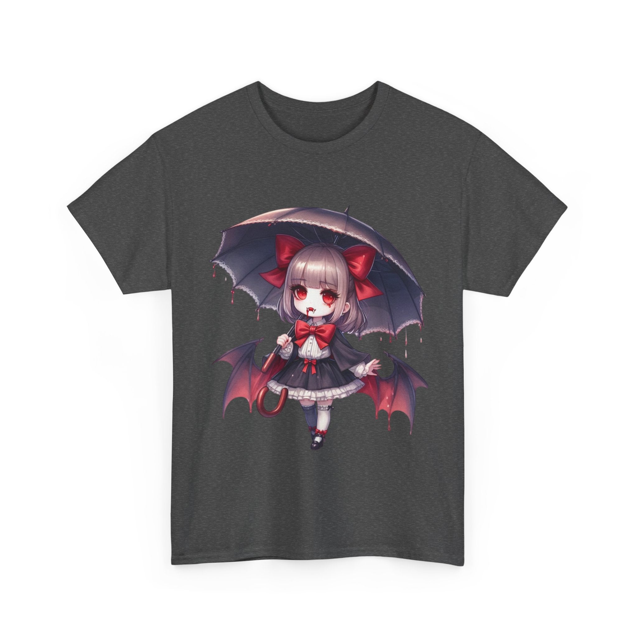 vampire girl horror Unisex Heavy Cotton Tee men women png31