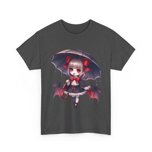vampire girl horror Unisex Heavy Cotton Tee men women png31