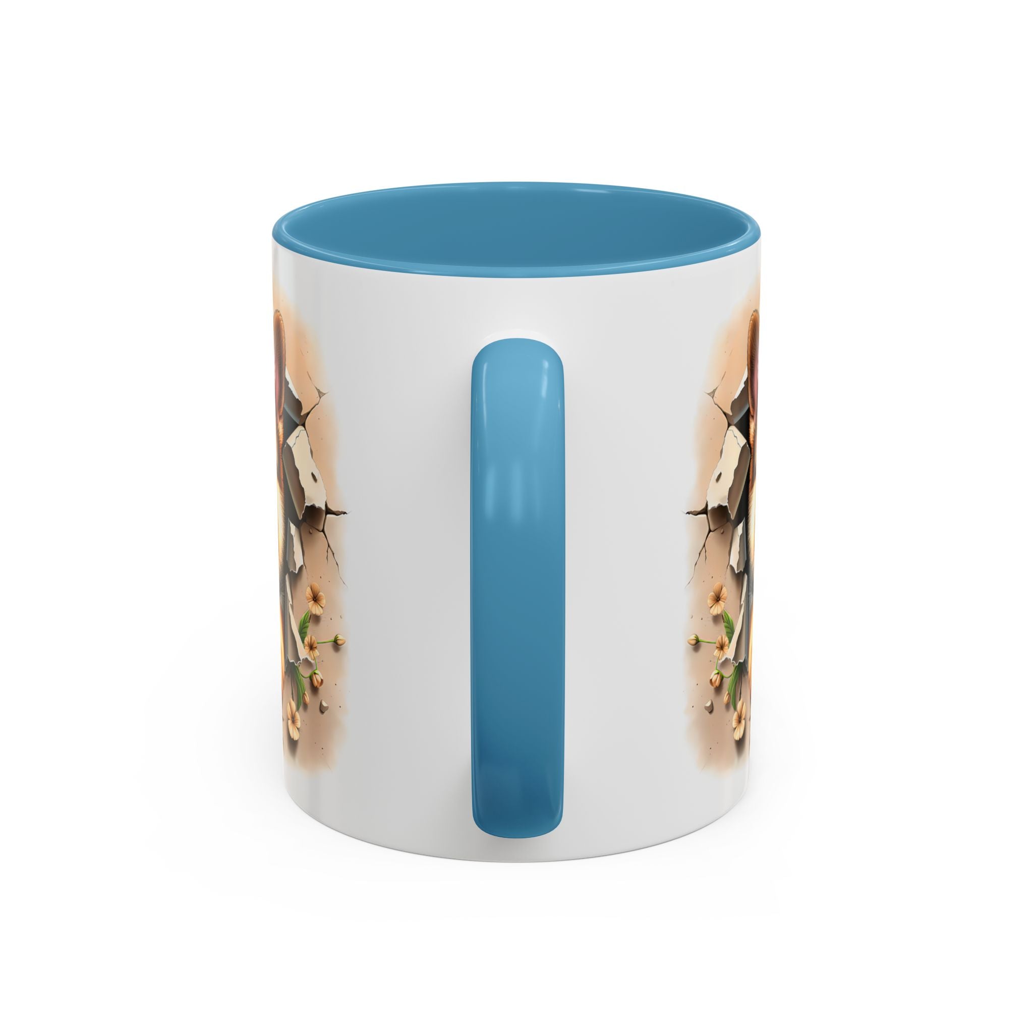 German Shepherd Accent Coffee Mug | Dog Lover Gift, Tasty Hot Beverage Cup, Pet Themed Kitchenware, Animal Adoption Cup, Unique Pet Gift