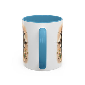 German Shepherd Accent Coffee Mug | Dog Lover Gift, Tasty Hot Beverage Cup, Pet Themed Kitchenware, Animal Adoption Cup, Unique Pet Gift