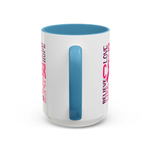 Inspirational Cancer Awareness Coffee Mug, Support Gift, Hope for Survivors, Breast Cancer Month, Motivational Mug, Encouragement Mug