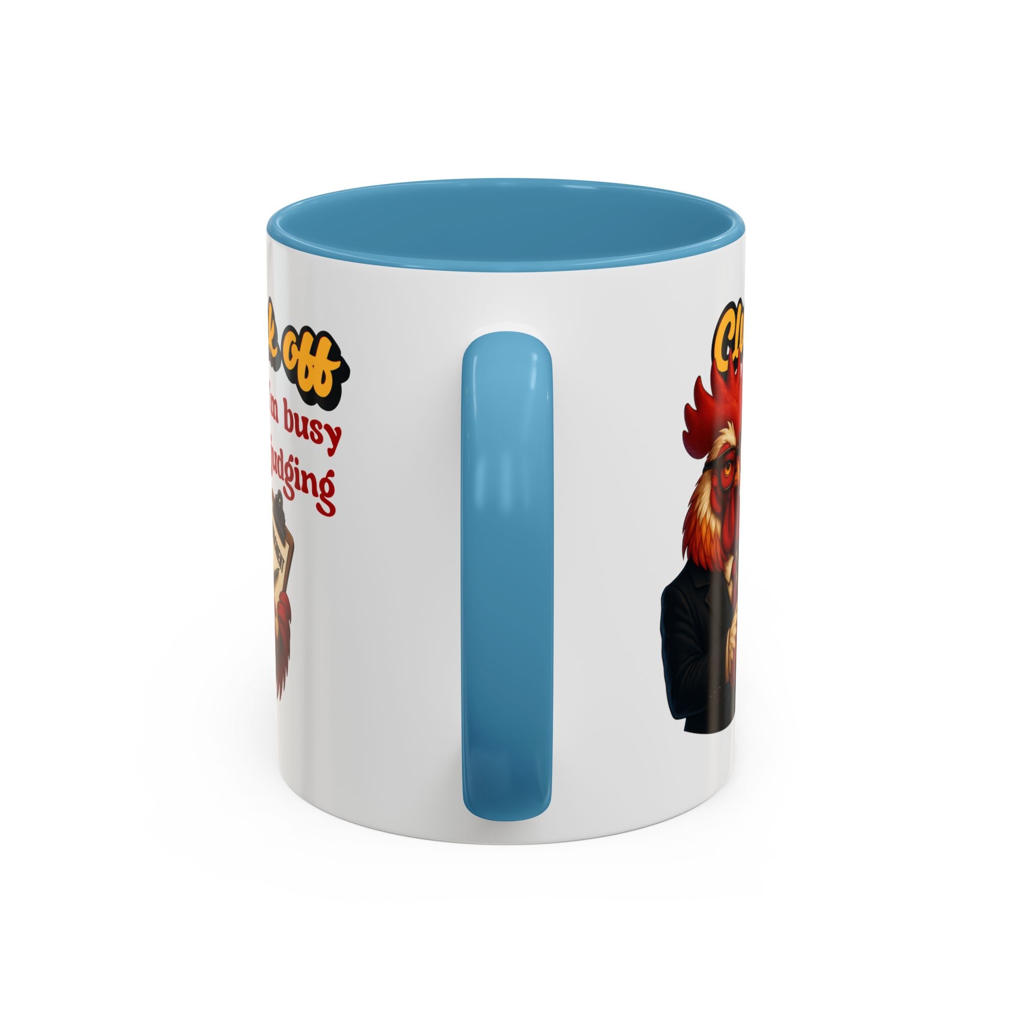 Funny Cluck Off Coffee Mug - Perfect for Chicken Lovers, Gag Gifts, Office Humor, and Birthdays