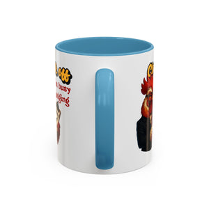 Funny Cluck Off Coffee Mug - Perfect for Chicken Lovers, Gag Gifts, Office Humor, and Birthdays