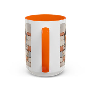 Cute Dog Accent Coffee Mug - Perfect Gift for Pet Lovers, Animal Lovers, Home Decor, Coffee Lovers, Unique Kitchenware