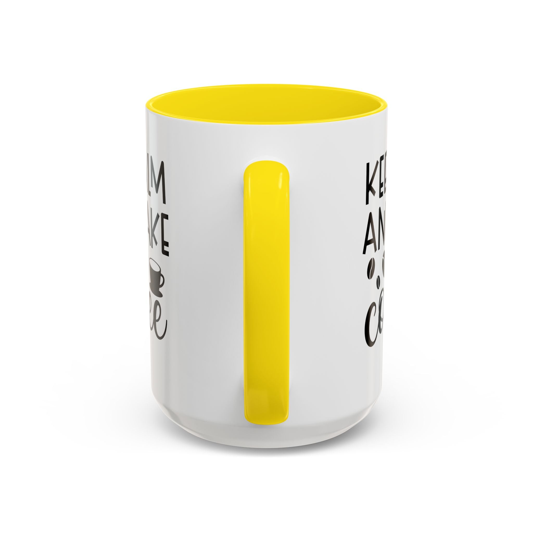 Keep Calm Coffee Mug - Fun Gift for Coffee Lovers, Kitchen Decor, Motivational Drinkware, Homebrew Enthusiast, Daily Motivation