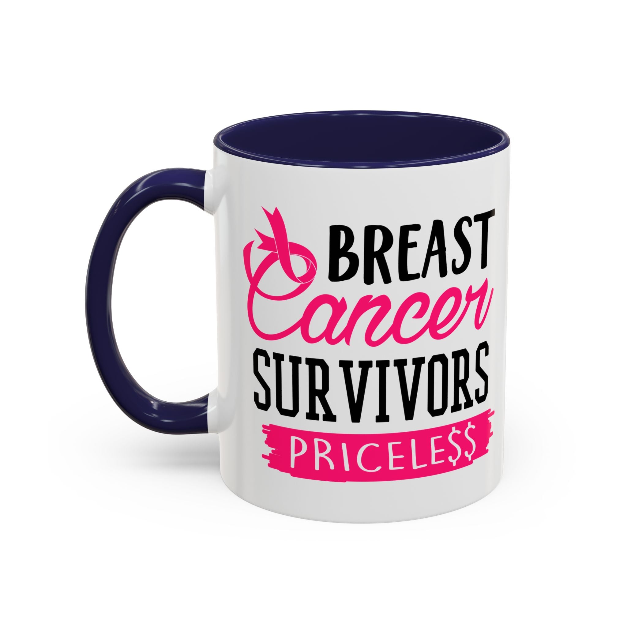 Breast Cancer Survivors Coffee Mug, Inspirational Cancer Gift, Supportive Awareness Mug, Gift for Survivors, Encouraging Morning Coffee