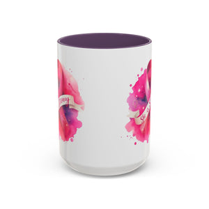 Empowering Pink Ribbon Coffee Mug | She is Strong | Gift for Cancer Awareness, Inspirational Drinkware, Office Mug, Motivational [...]