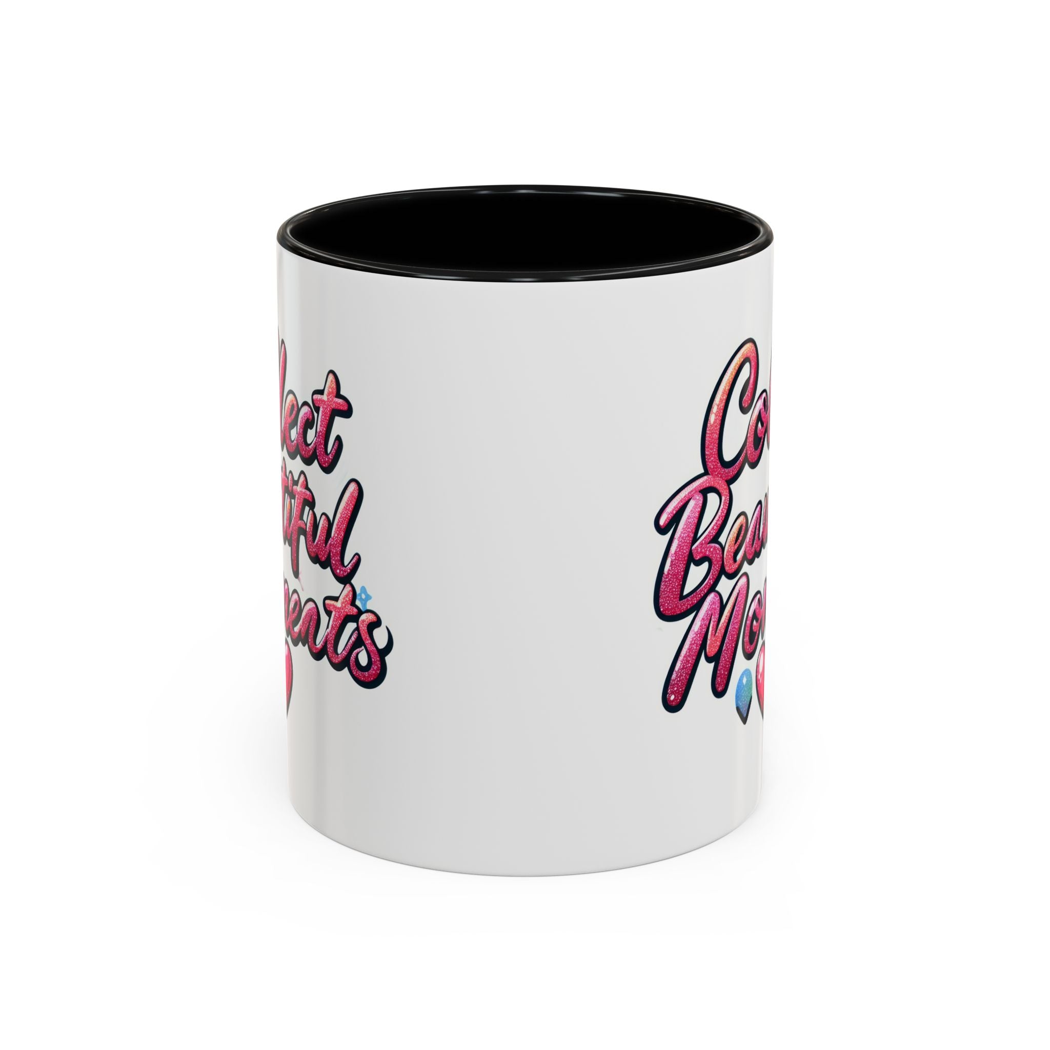 Collect Beautiful Moments Coffee Mug - 11oz & 15oz positive vibe love heart cup