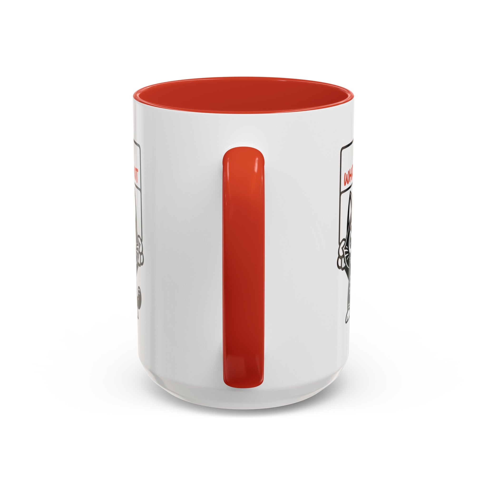 I do what I want funny cat Accent Coffee Mug (11, 15oz)