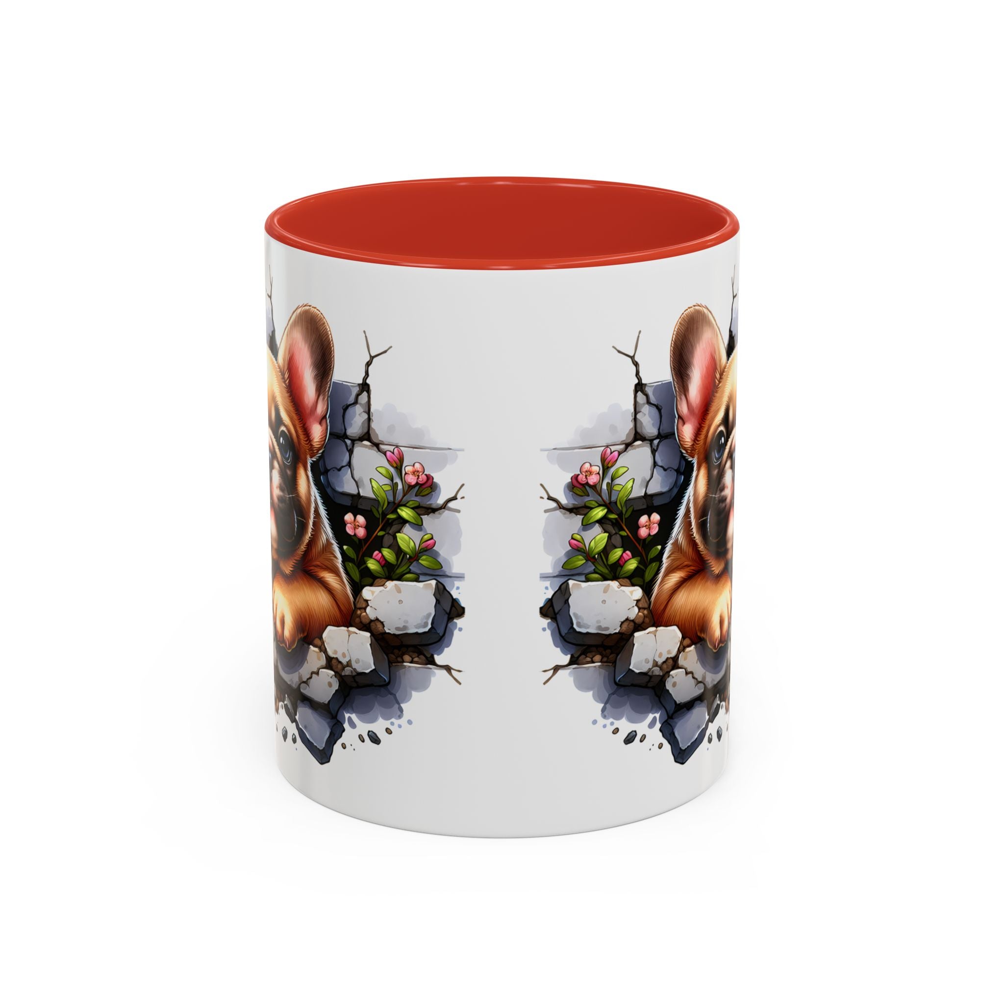 Charming Dog-Themed Coffee Mug, Perfect for Pet Lovers, Gift for Dog Owners, Cute French Bulldog Art, Ideal for Birthdays and Holidays