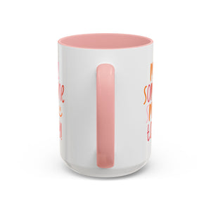Motivational Coffee Mug - Make Someone Smile Today! - Gift for Friend, Inspirational, Cute Coffee Cup, Office Mug, Cheerful Drinkware
