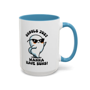 Playful Ghouls Coffee Mug | Fun Halloween Mug, Gift for Ghost Lovers, Cute Drinkware, Spooky Decor, Halloween Party