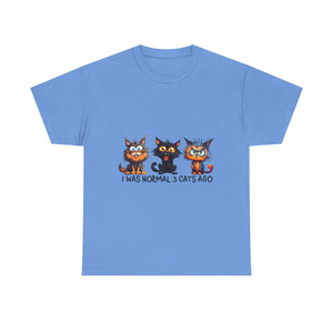 Funny Cat Lovers Tee - I Was Normal 3 Cats Ago, Unisex Shirt for Pet Owners, Cat Mom Gift, Cute Animal Tee, Cat-Themed Humor, Birthday [...]