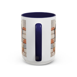 Cute Dog Accent Coffee Mug - Perfect Gift for Pet Lovers, Animal Lovers, Home Decor, Coffee Lovers, Unique Kitchenware