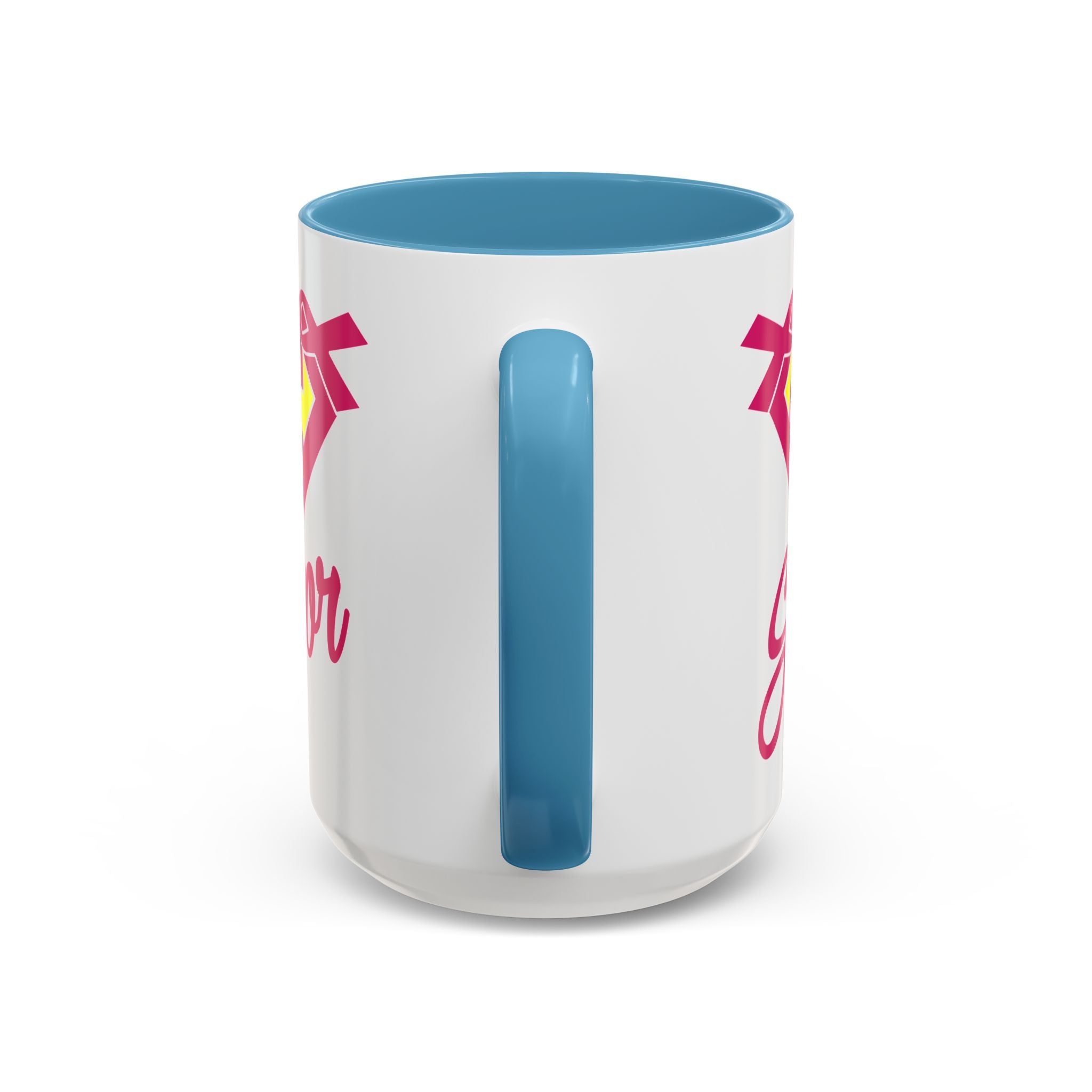 Survivor Mug 11oz & 15oz | Cancer Awareness, Motivational Gift, Empowerment, Superhero Theme, Unique Coffee Cup