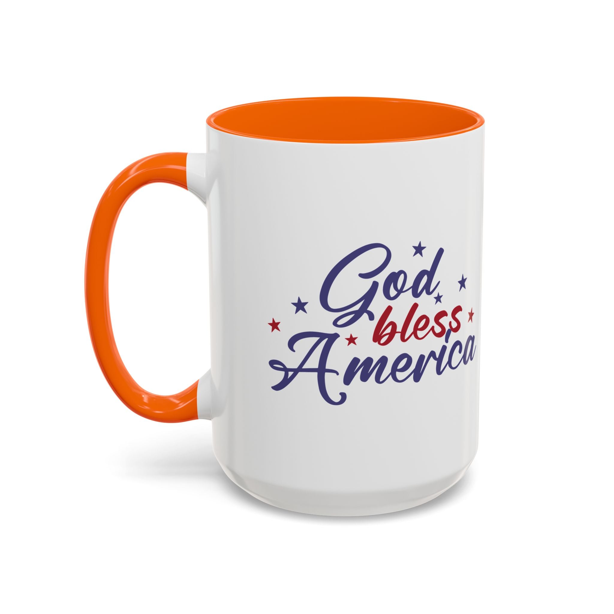 Patriotic Coffee Mug - God Bless America Design