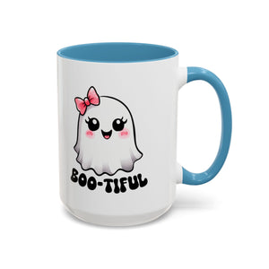 Cute Ghost Coffee Mug - Perfect for Halloween, Gift for Friends, Spooky Season, Cozy Vibes, Boo-tiful Design