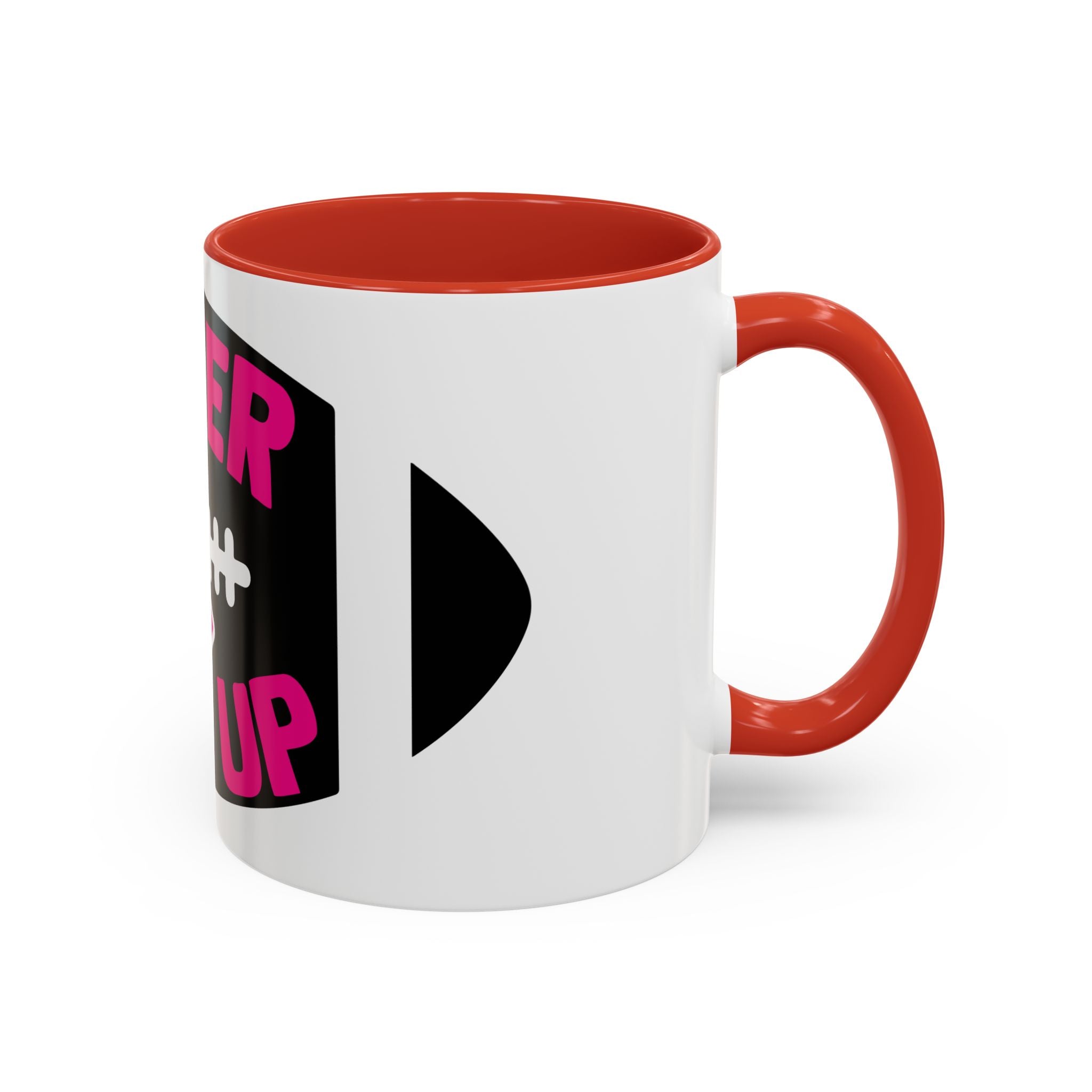 Inspirational Breast Cancer Awareness Coffee Mug - Never Give Up, Motivational Gift, Supportive Keepsake, Home or Office Decor