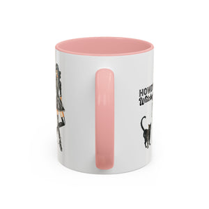 Spooky Cat Coffee Mug, Halloween Gifts, Witchy Home Decor, Black Cat Mug, Cozy Drinkware, Magical Kitchen Accessories