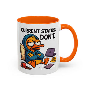 Chill Vibes Coffee Mug, Perfect for Lazy Days, Gift for Homebodies, Quirky Coffee Lover, Fun Desk Accessory, Work from Home Essentials