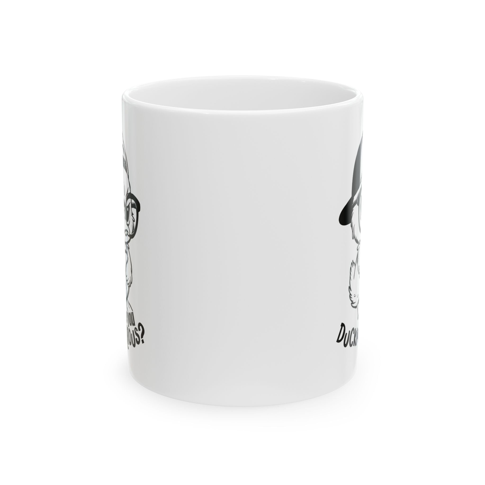 attitude Funny duck Inspired coffee Mug -  Coffee Enthusiasts, Animal Lovers, Home Decor