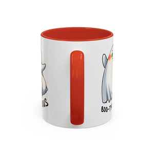 Cute Ghost Coffee Mug, Halloween Mug, Boo-tiful Gift, Funny Coffee Cup, Spooky Drinkware, Ghost Lovers Gift