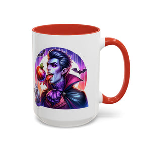 Halloween Vampire Coffee Mug | Spooky Decor, Gift for Monster Lovers, Fall Drinkware, Halloween Party Favor, Unique Caffeine Cup
