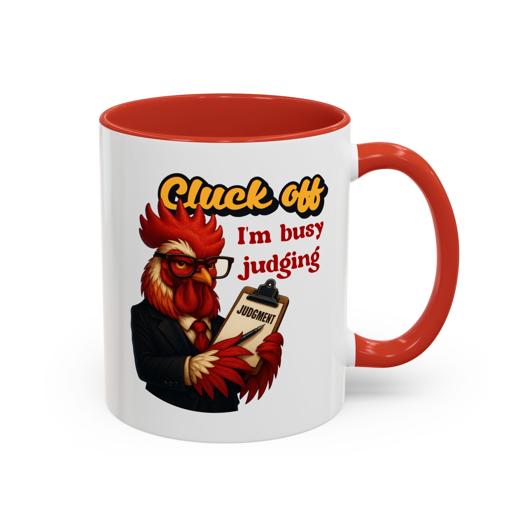 Funny Cluck Off Coffee Mug - Perfect for Chicken Lovers, Gag Gifts, Office Humor, and Birthdays