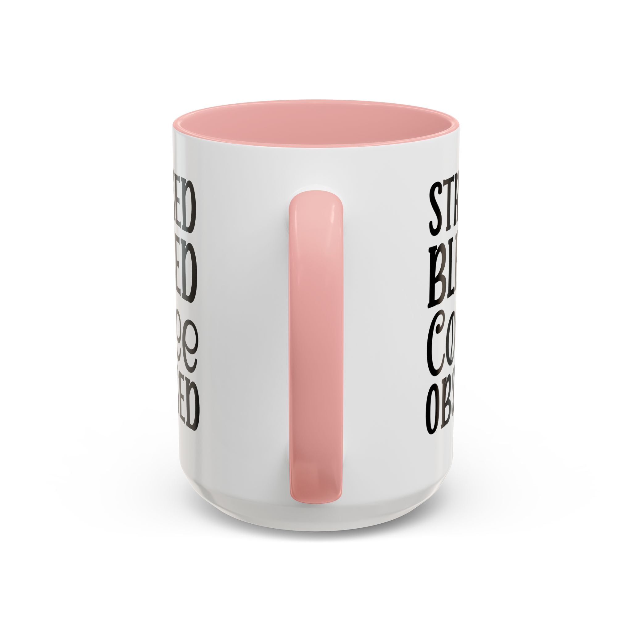 Stressed Blessed Coffee Obsessed Mug, Motivational Coffee Mug, Gift for Coffee Lovers, Funny Office Mug, Self-Care Gift Idea