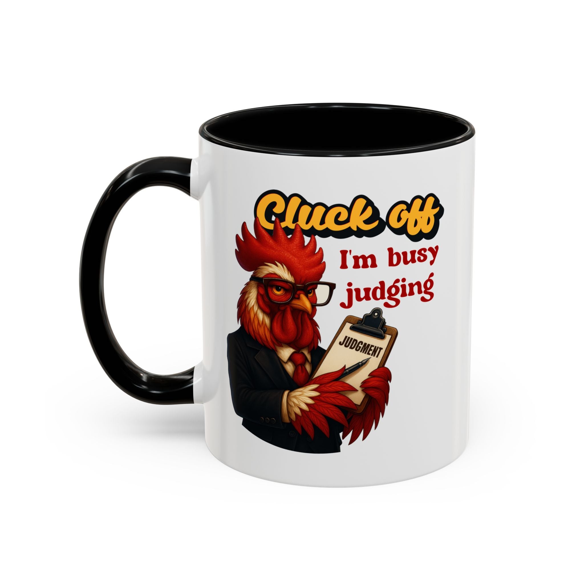 Funny Cluck Off Coffee Mug - Perfect for Chicken Lovers, Gag Gifts, Office Humor, and Birthdays