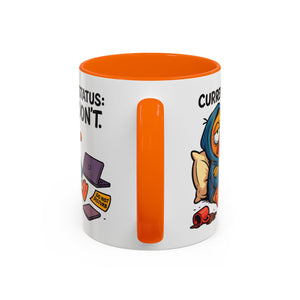 Chill Vibes Coffee Mug, Perfect for Lazy Days, Gift for Homebodies, Quirky Coffee Lover, Fun Desk Accessory, Work from Home Essentials