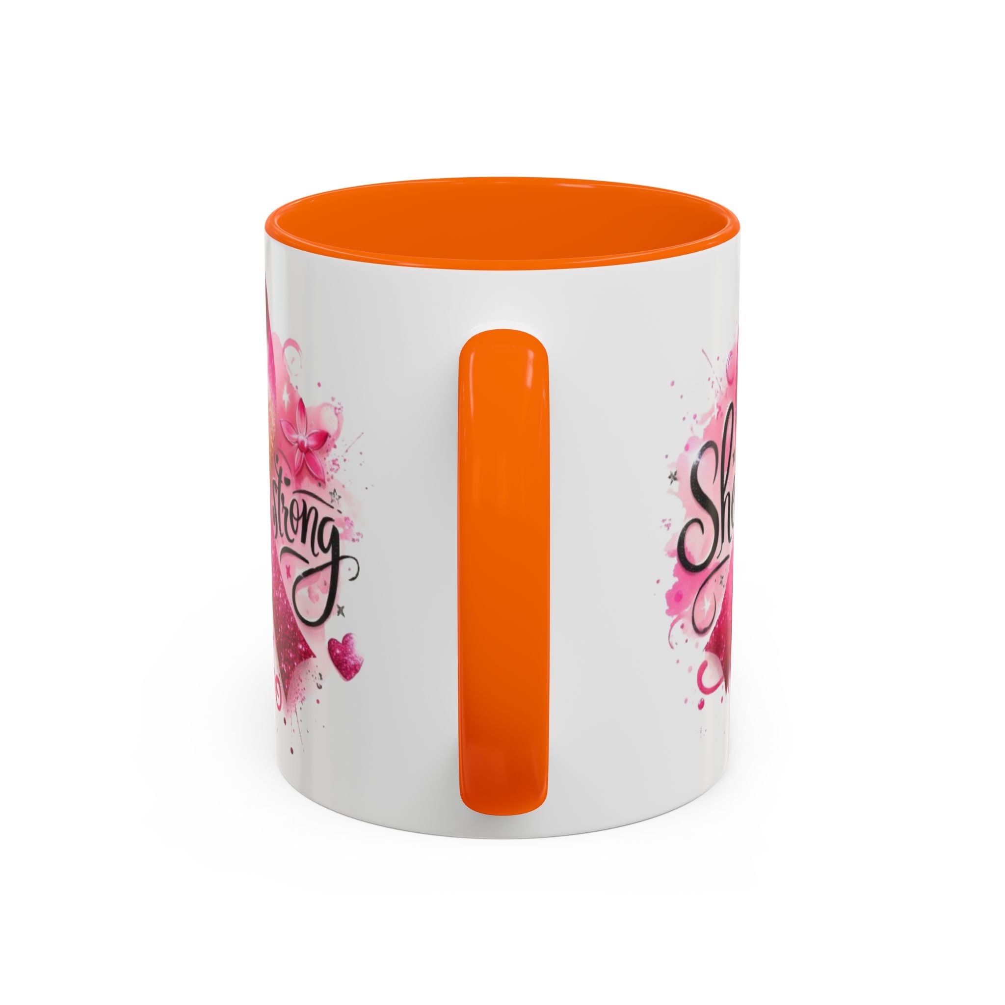Empowering Pink Ribbon Coffee Mug - Gift for Survivors, Breast Cancer Awareness, Motivational Mug, Inspirational Drinkware, Self-Care Gift