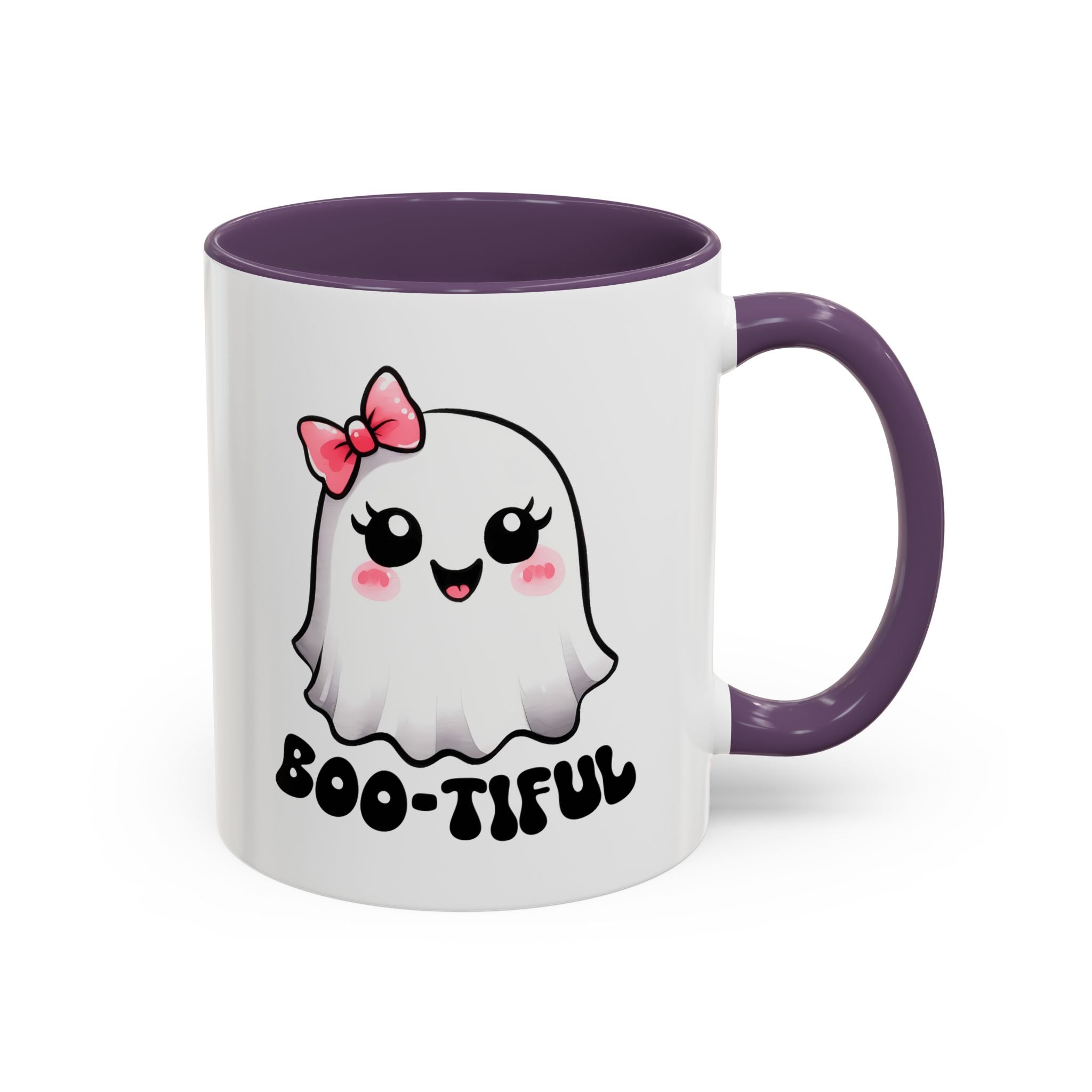 Cute Ghost Coffee Mug - Perfect for Halloween, Gift for Friends, Spooky Season, Cozy Vibes, Boo-tiful Design