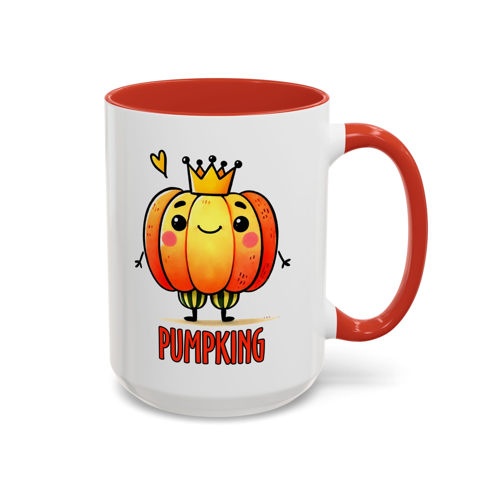 Pumpkin King Coffee Mug, Cute Mug for Fall, Halloween Decor, Gift for Pumpkin Lovers, Funny Holiday Mug, Fun Kitchenware